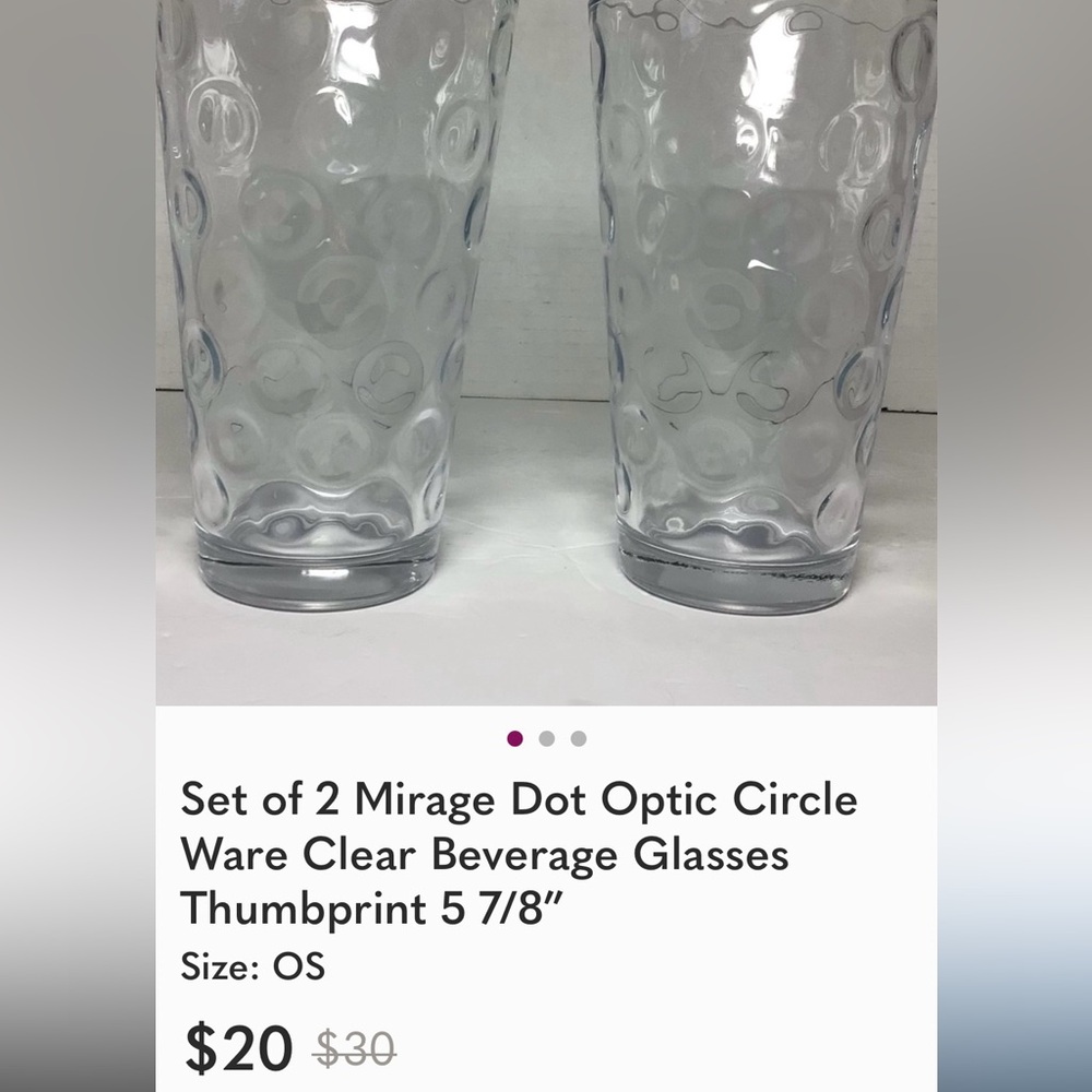 Bubble Glass Tumbler Set of 6 - Picture 7 of 14